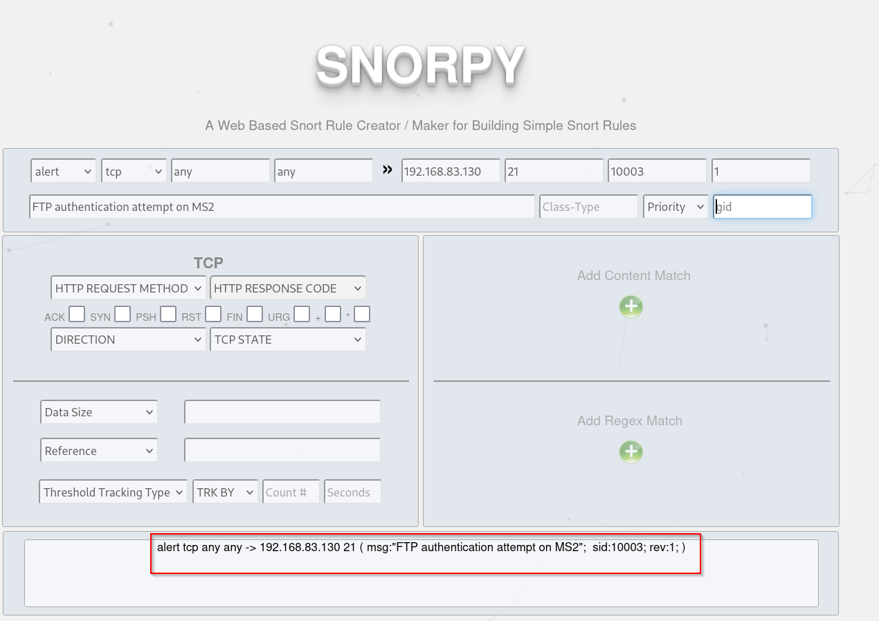SNORPY